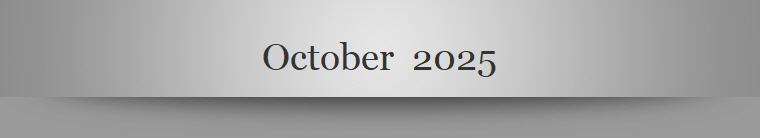 October  2025